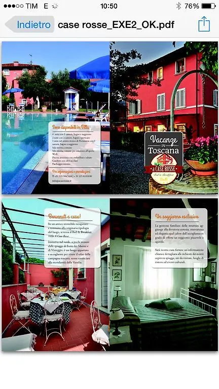 Villa A Caserosse Seravezza Bed & Breakfast